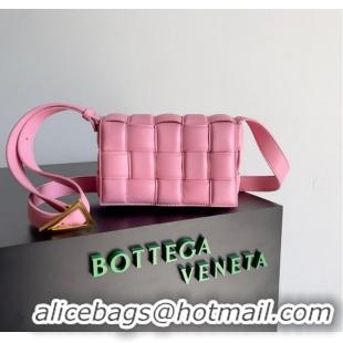 Well Crafted Bottega Veneta Small Padded Cassette 717506 pink