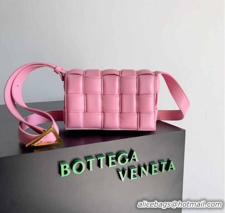 Well Crafted Bottega Veneta Small Padded Cassette 717506 pink