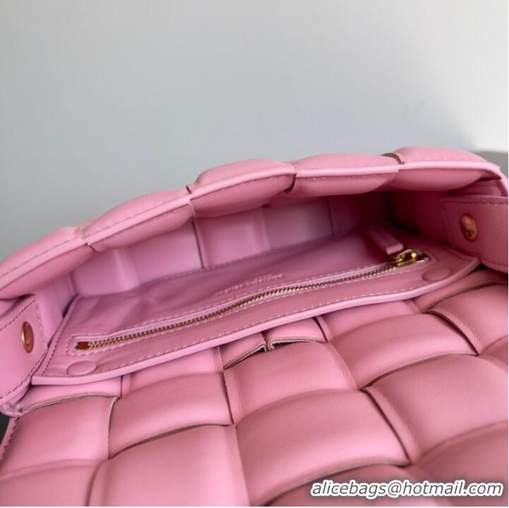 Well Crafted Bottega Veneta Small Padded Cassette 717506 pink