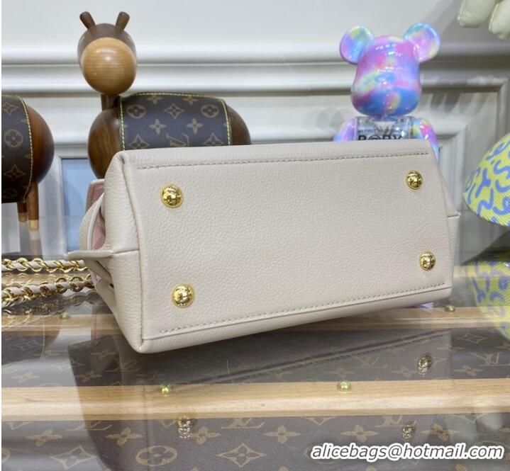 Affordable Price Louis vuitton small LOCKME EVER BB M21088 cream