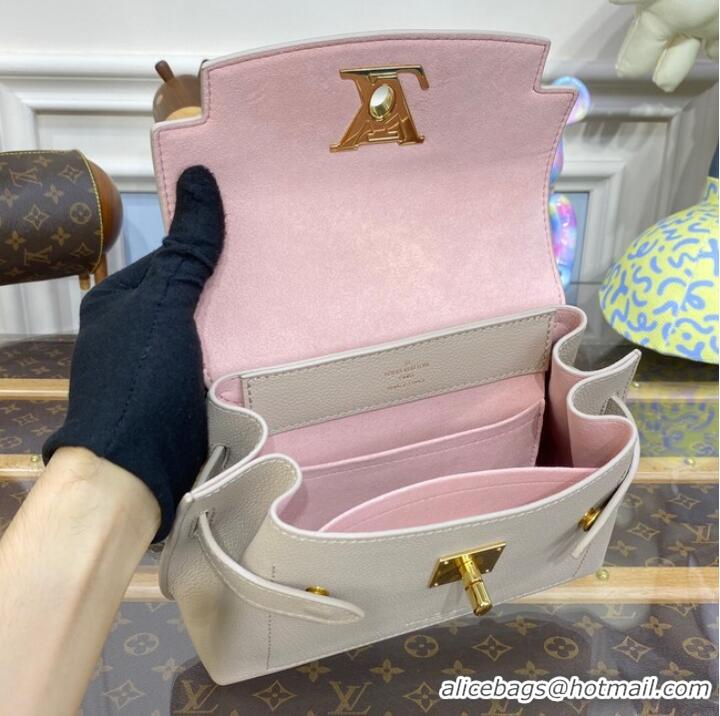 Affordable Price Louis vuitton small LOCKME EVER BB M21088 cream