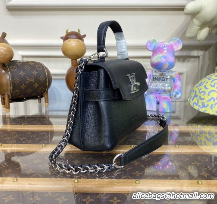 Hot Sell Cheap Louis vuitton small LOCKME EVER BB M21088 black