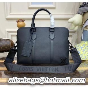 Well Crafted Louis vuitton TAKEOFF BRIEFCASE M59159 black