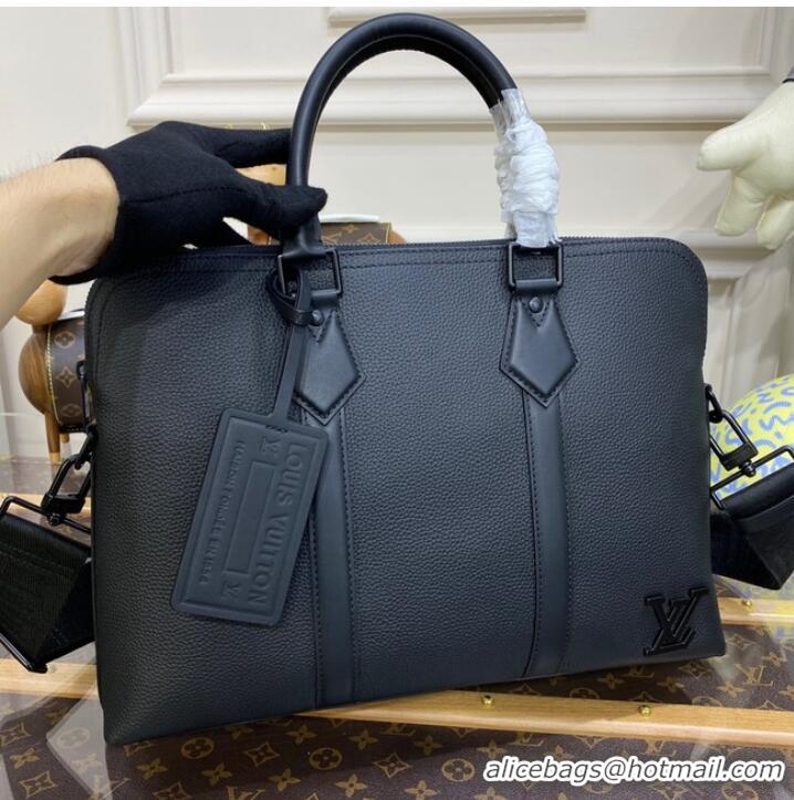 Well Crafted Louis vuitton TAKEOFF BRIEFCASE M59159 black