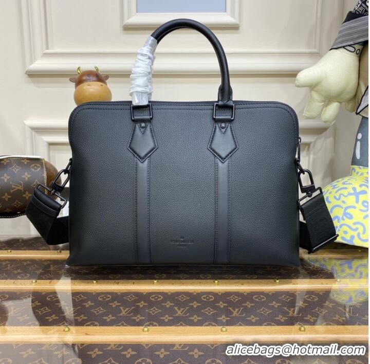 Well Crafted Louis vuitton TAKEOFF BRIEFCASE M59159 black