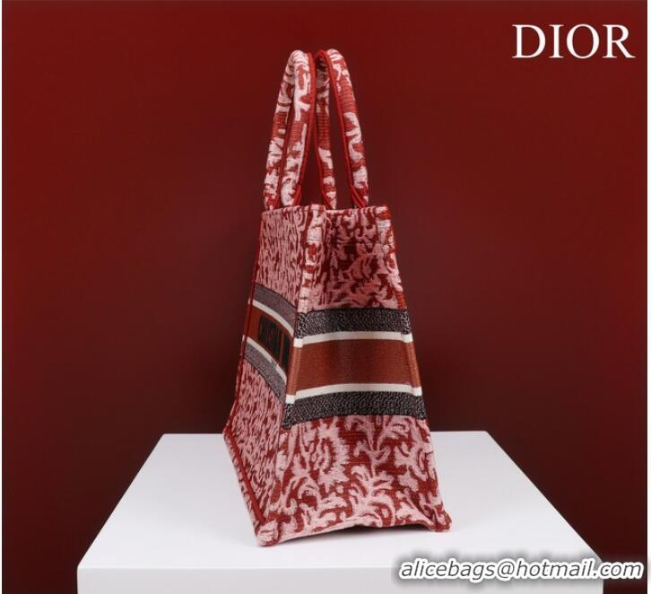 Affordable Price MEDIUM DIOR BOOK TOTE Embroidery M1296ZRU-1