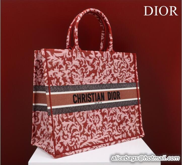 Affordable Price LARGE DIOR BOOK TOTE Embroidery M1297ZRU-1