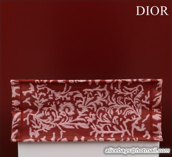 Affordable Price LARGE DIOR BOOK TOTE Embroidery M1297ZRU-1