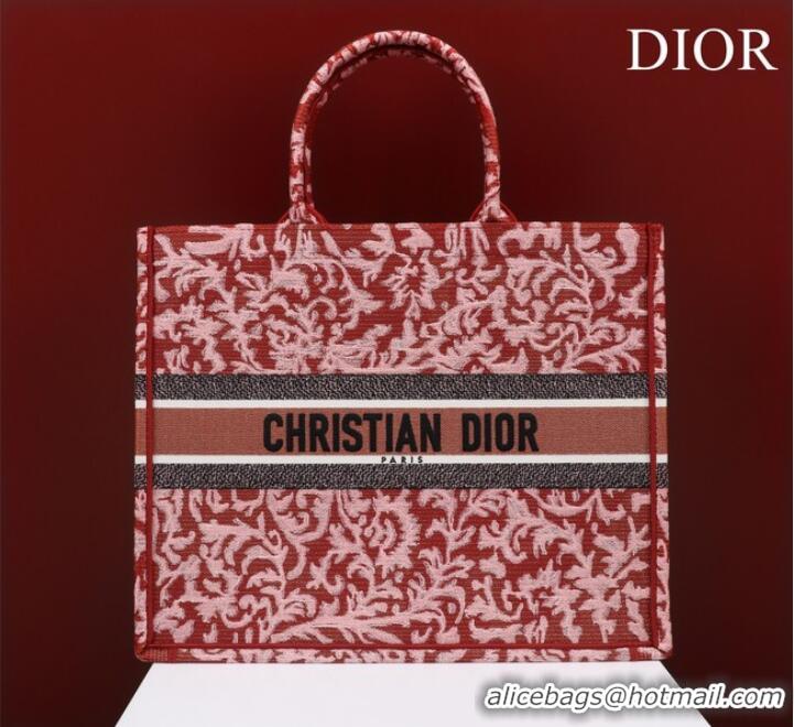 Affordable Price LARGE DIOR BOOK TOTE Embroidery M1297ZRU-1