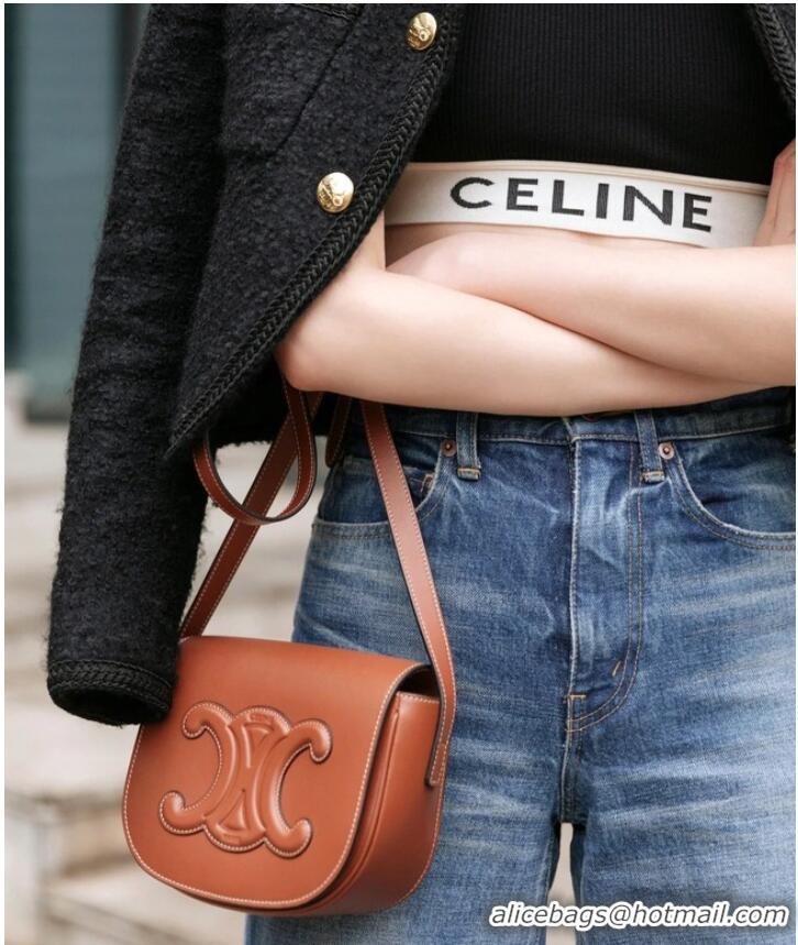 Grade Design Celine TEEN CLASSIC BAG CALFSKIN 199292 TAN