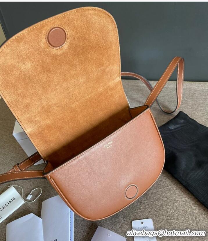 Promotional Celine TEEN CLASSIC BAG CALFSKIN A199292 TAN