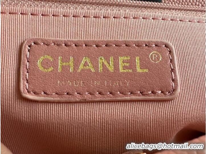 Good Product Chanel MINI FLAP BAG WITH TOP HANDLE AS3652 pink