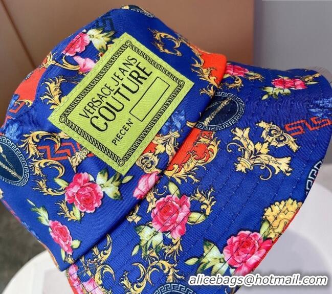 Promotional Versace Print Bucket Hat VE2264 Sky Blue 2022