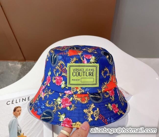 Promotional Versace Print Bucket Hat VE2264 Sky Blue 2022