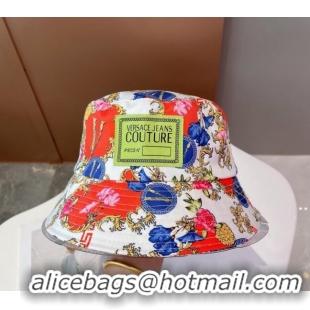 Cheapest Versace Print Bucket Hat VE2264 White 2022