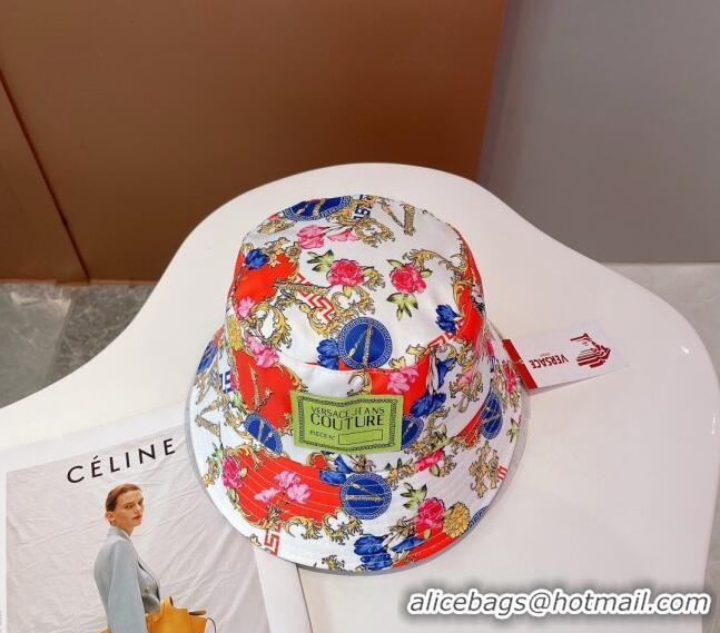 Cheapest Versace Print Bucket Hat VE2264 White 2022