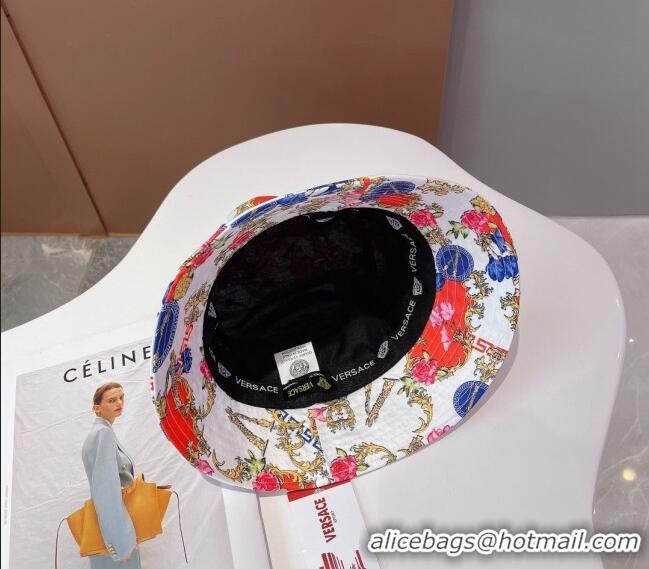 Cheapest Versace Print Bucket Hat VE2264 White 2022