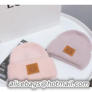 Well Crafted Loewe Knit Hat 112253 Pink/Purple 2022