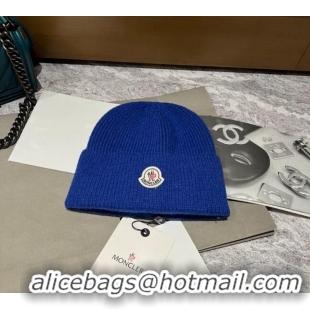 Affordable Price Moncler Knit Hat 110902 Royal Blue 2022