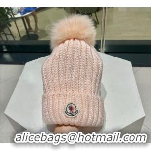 Most Popular Moncler Knit Hat 1122130 Pink 2022