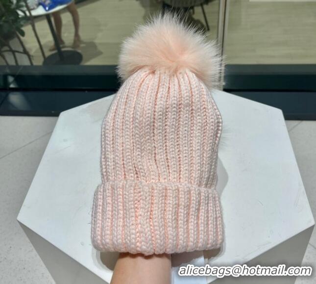 Most Popular Moncler Knit Hat 1122130 Pink 2022