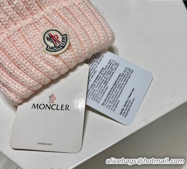 Most Popular Moncler Knit Hat 1122130 Pink 2022