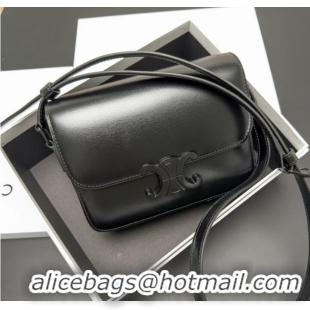 Top Quality Celine TEEN CLASSIC BAG CALFSKIN 188423 BLACK