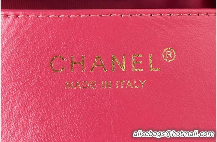 Pretty Style CHANEL SMALL Tweed & Gold-Tone Metal AS3562 ROSE