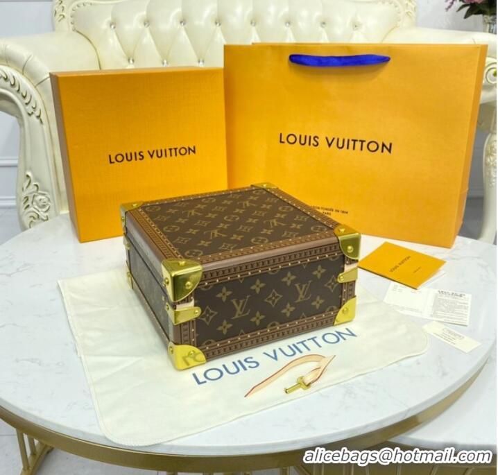 Unique Grade Louis Vuitton NICE JEWELRY CASE M44185 red