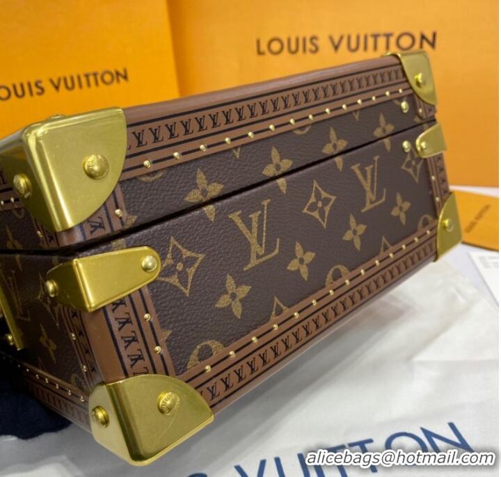 Unique Grade Louis Vuitton NICE JEWELRY CASE M44185 red