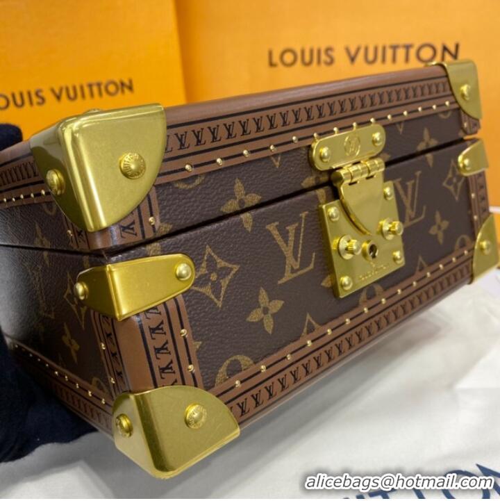 Top Quality Louis Vuitton NICE JEWELRY CASE M44185 blue