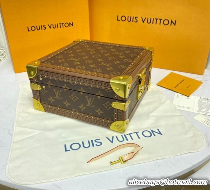 Top Quality Louis Vuitton NICE JEWELRY CASE M44185 blue