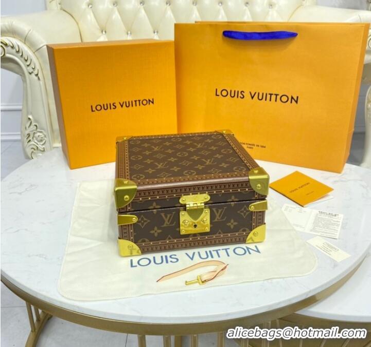 Top Quality Louis Vuitton NICE JEWELRY CASE M44185 blue