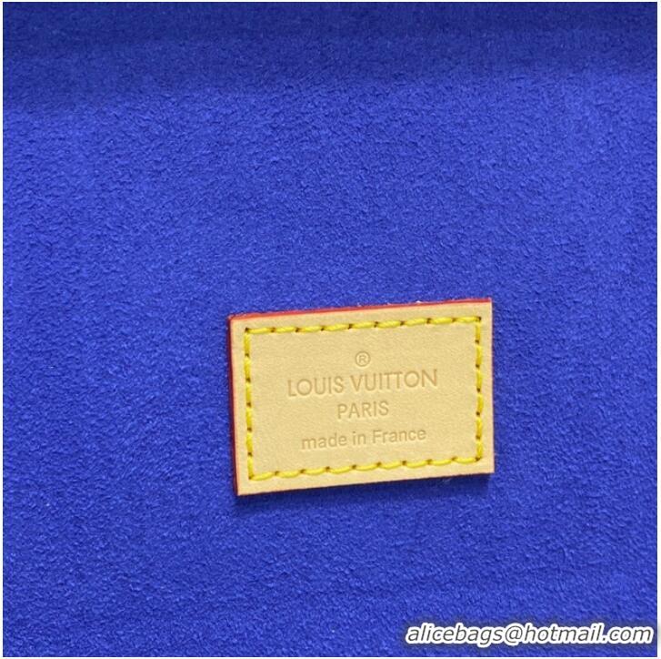 Top Quality Louis Vuitton NICE JEWELRY CASE M44185 blue