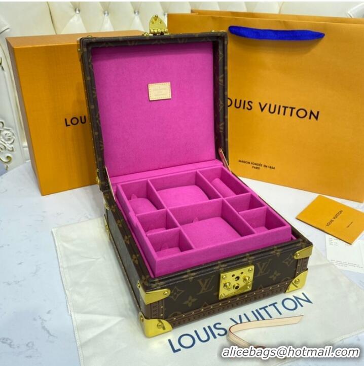 Grade Quality Louis Vuitton NICE JEWELRY CASE M44185 Orchidee Purple