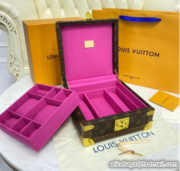 Grade Quality Louis Vuitton NICE JEWELRY CASE M44185 Orchidee Purple