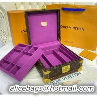 Good Product Louis Vuitton NICE JEWELRY CASE M44185 Purple