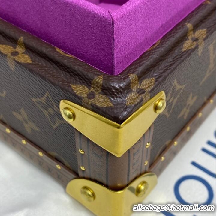 Good Product Louis Vuitton NICE JEWELRY CASE M44185 Purple