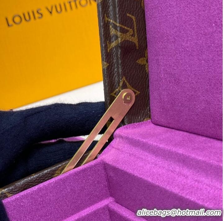 Good Product Louis Vuitton NICE JEWELRY CASE M44185 Purple