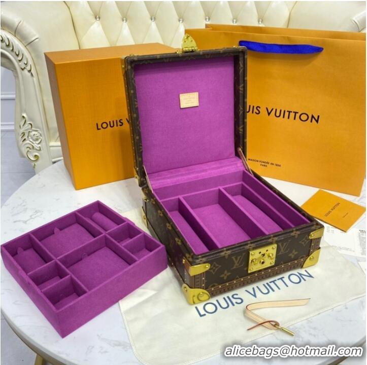 Good Product Louis Vuitton NICE JEWELRY CASE M44185 Purple