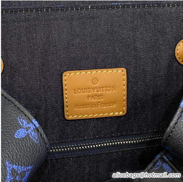 Unique Grade Louis Vuitton CHRISTOPHER MM M46338 blue