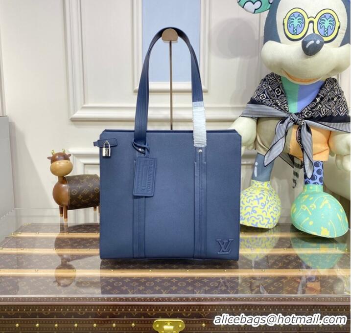 Good Product Louis Vuitton TAKEOFF TOTE M57308 blue