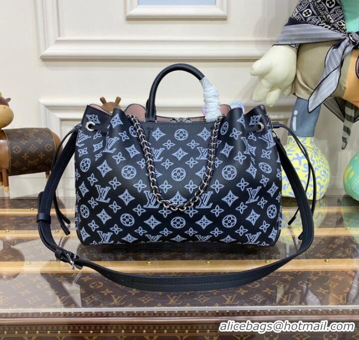 Affordable Price Louis Vuitton BELLA TOTE M59200 black&blue