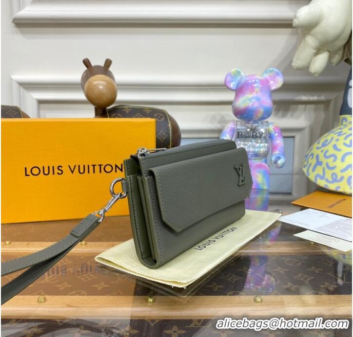 Famous Brand Louis Vuitton FELICIE POCHETTE M69831 gray