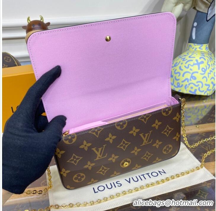 Good Taste Louis Vuitton FELICIE POCHETTE M81545 Pink