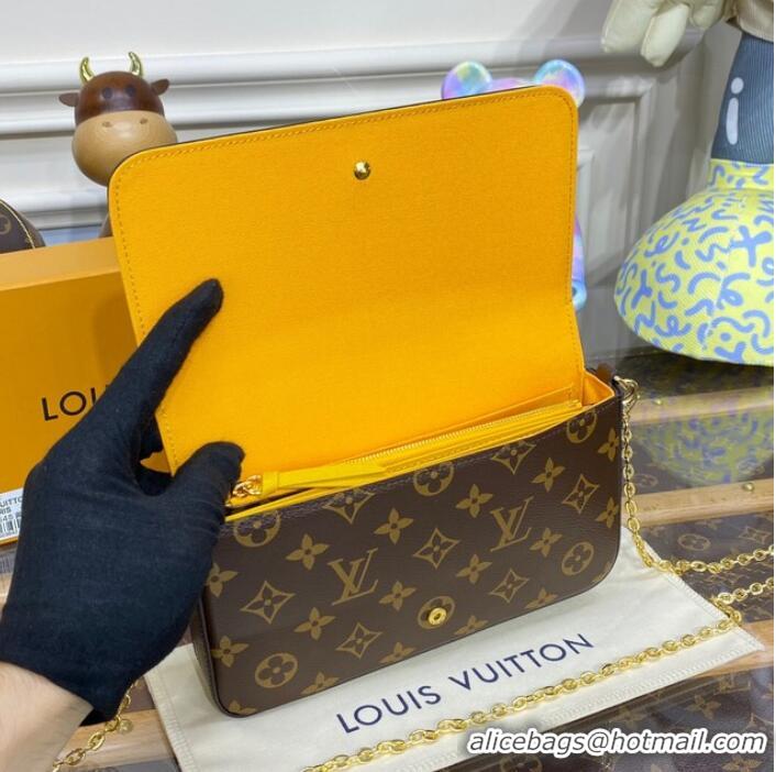 Good Product Louis Vuitton FELICIE POCHETTE M81545 yellow