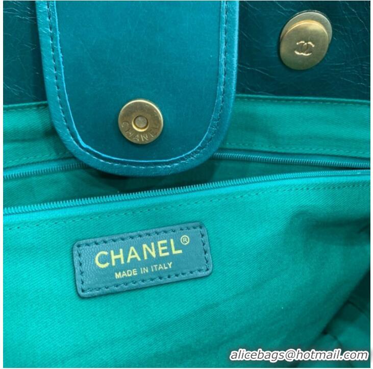 Promotional Chanel LARGE SHOPPING BAG A66941 green