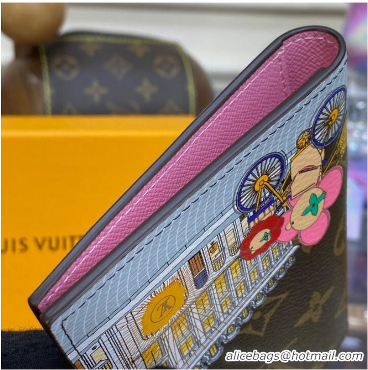 Reasonable Price Louis Vuitton PASSPORT COVER M81614 pink