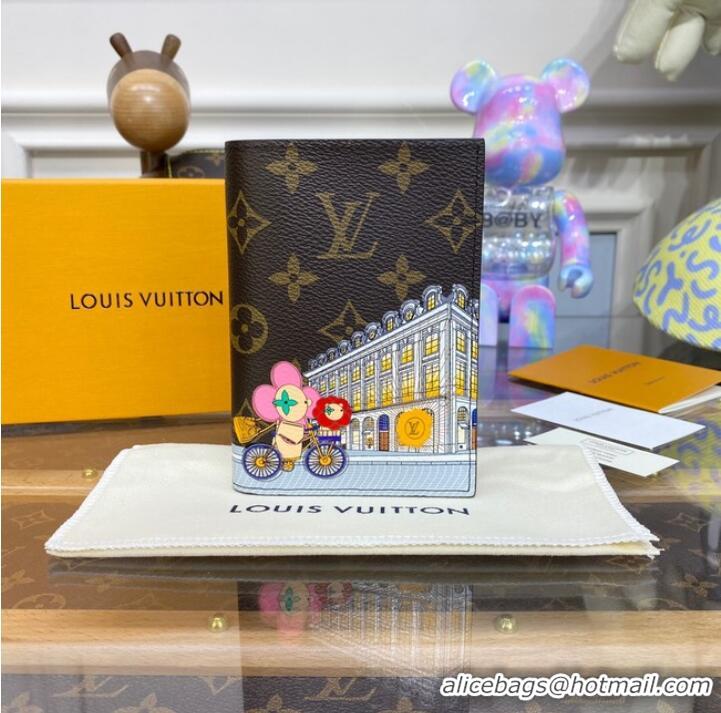 Reasonable Price Louis Vuitton PASSPORT COVER M81614 pink