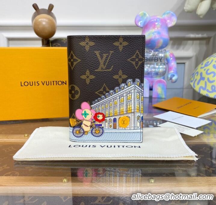 Reasonable Price Louis Vuitton PASSPORT COVER M81614 pink